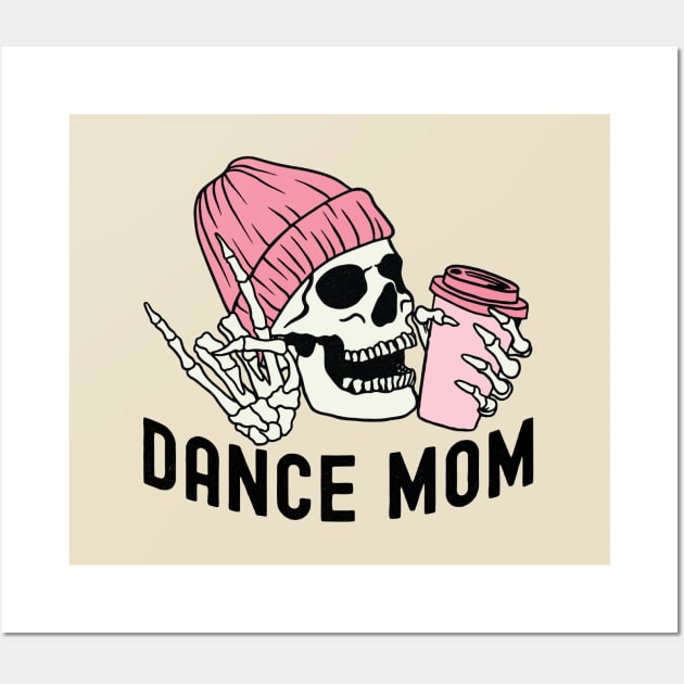 Retro Dance Competition Mom Weekends Coffee And Dance Comps Wall Art by Nisrine